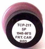 Tru-Color TCP-211 SP Southern Pacific Freight Car Red 1 oz Paint Bottle