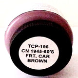 Tru-Color TCP-196 CN Canadian National Freight Car Brown 1 oz Paint Bottle