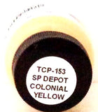 Tru-Color TCP-153 SP Southern Pacific Colonial Yellow 1 oz Paint Bottle