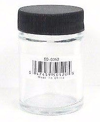 Badger Airbrush 50-0052 Empty 3/4 oz Glass Bottle w/Lid