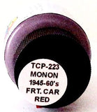 Tru-Color TCP-223 CIL/MON Monon Freight Car Red 1 oz Paint Bottle