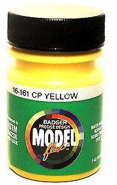 Badger Model Flex 16-161 CP Canadian Pacific Yellow 1 oz Acrylic Paint Bottle