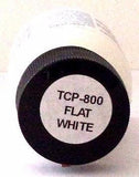 Tru-Color TCP-800 Flat White 1 oz Paint Bottle