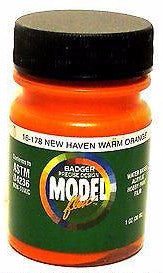 Badger Model Flex 16-178 New Haven Warm Orange 1 oz Acrylic Paint Bottle