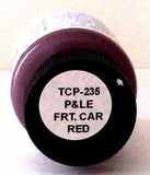 Tru-Color TCP-235 P&LE Pittsburgh & Lake Erie Freight Car Red 1 oz Paint Bottle