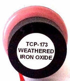 Tru-Color TCP-173 Flat Weathered Iron Oxide/Dark Rust 1 oz Paint Bottle