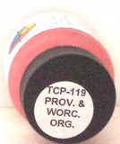 Tru-Color TCP-119 P&W Providence & Worcester Orange 1 oz Paint Bottle