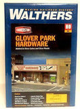 HO Scale Walthers Cornerstone 933-3465 Glover Park Hardware Building Kit