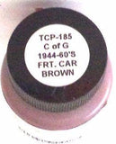 Tru-Color TCP-185 CG Central of Georgia Freight Car Brown 1 oz Paint Bottle