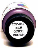 Tru-Color TCP-082 Rich Oxide Brown 1 oz  Paint Bottle