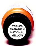 Tru-Color TCP-033 CN Canadian National Yellow 1 oz Paint Bottle