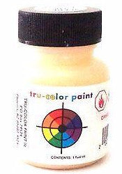 Tru-Color TCP-225 Passenger Car Interior Cream 1 oz Paint Bottle