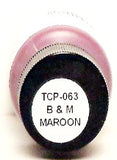 Tru-Color TCP-063 B&M Boston & Maine Maroon 1 oz Paint Bottle