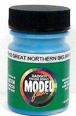 Badger Model Flex 16-63 GN Great Northern Big Sky Blue 1 oz Acrylic Paint Bottle