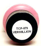Tru-Color TCP-079 Vermillion 1 oz Paint Bottle