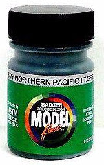 Badger Model Flex 16-77 NP Northern Pacific Light Green 1oz Acrylic Paint Bottle