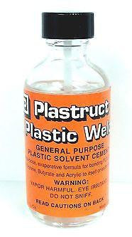 Plastruct PLS 00002 Plastic Weld Liquid Cement 2 oz Bottle