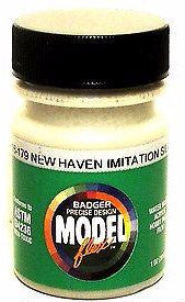 Badger Model Flex 16-179 New Haven Imitation Silver 1 oz Acrylic Paint Bottle