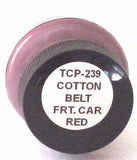 Tru-Color TCP-239 SSW Cotton Belt Freight Car Red 1 oz Paint Bottle