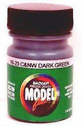 Badger Model Flex 16-23 C&NW Chicago Northwestern Dark Green 1 oz Acrylic Paint