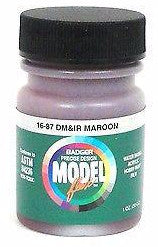 Badger Model Flex 16-87 DM&IR Maroon 1 oz Acrylic Paint Bottle