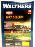 HO Scale Walthers Cornerstone 933-2904 City Station Building Kit