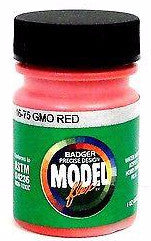 Badger Model Flex 16-75 GM&O Gulf Mobile & Ohio Red 1 oz Acrylic Paint Bottle