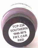 Tru-Color TCP-224 SOU Southern Freight Car Red 1 oz Paint Bottle