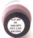 Tru-Color TCP-209 PRR Pennsylvania Freight Car Brown 1 oz Paint Bottle