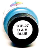 Tru-Color TCP-027 D&H Delaware and Hudson Blue 1 oz Paint Bottle