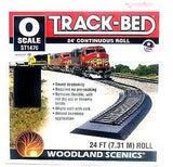 O Scale Woodland Scenics ST1476 Track-Bed 24' Continuous Roll