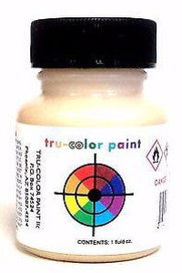 Tru-Color TCP-832 Flat Depot Buff 1 oz Paint Bottle