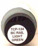 Tru-Color TCP-124 BC British Columbia Rail Light Green 1 oz Paint Bottle