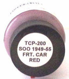 Tru-Color TCP-200 Soo Line Freight Car Red 1 oz  Paint Bottle