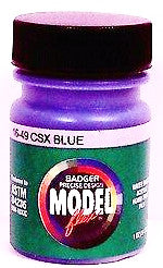 Badger Model Flex 16-49 CSX Blue 1 oz Acrylic Paint Bottle