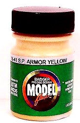 Badger Model Flex 16-41 SP Southern Pacific Armor Yellow 1 oz Acrylic Paint