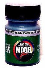 Badger Model Flex 16-192 WP Western Pacific Green 1 oz Acrylic Paint Bottle