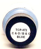 Tru-Color TCP-072 C&O/B&O Chesapeake/Baltimore and Ohio Blue 1 oz Paint