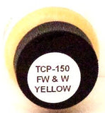 Tru-Color TCP-150 FW&W Fort Worth & Western Yellow 1 oz Bottle