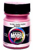 Badger Model Flex 16-206 Dark Flesh 1 oz Acrylic Paint Bottle