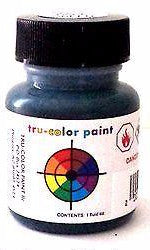 Tru-Color TCP-809 Flat Dark Green 1 oz Paint Bottle