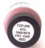 Tru-Color TCP-206 ACL Atlanta Coast Line Freight Car Red 1 oz Acrylic Paint