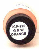 Tru-Color TCP-115 G&W Gennessee & Wyoming Orange 1 oz Paint Bottle