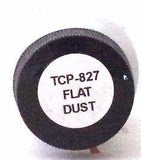 Tru-Color TCP-827 Flat Dust 1 oz Paint Bottle