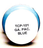 Tru-Color TCP-101 Ga Pac Georgia Pacific Railway Blue 1 oz Paint Bottle