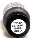 Tru-Color TCP-254 IT Illinois Terminal Terracotta Roof Brown 1 oz Paint