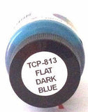 Tru-Color TCP-813 Flat Dark Blue 1 oz Paint Bottle