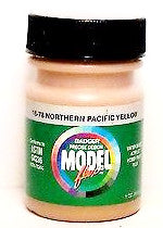 Badger Model Flex 16-78 NP Northern Pacific Yellow 1oz Acrylic Paint Bottle