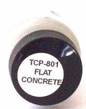 Tru-Color TCP-801 Flat Concrete 1 oz Paint Bottle