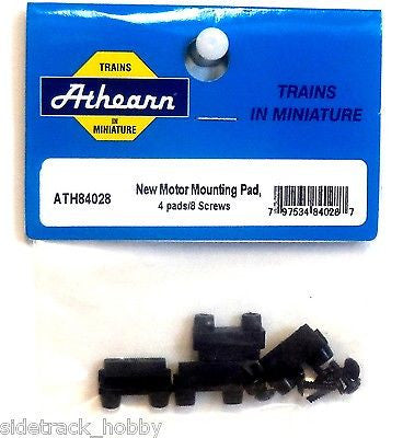 HO Scale Athearn 84028 New Motor Mounting Pad, 4 Pads/8 Screws